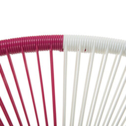 Beliani Multicolour Pe Rattan Papasan Garden Chair With Steel Tripod Base, W76 X D76 X H85Cm - thumbnail 7
