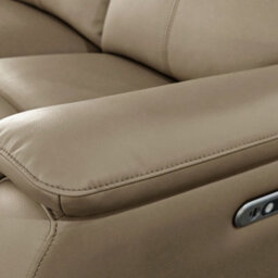 Aspire Kingsmere Power Recliner Armchair (1 Seater), Mushroom - thumbnail 6