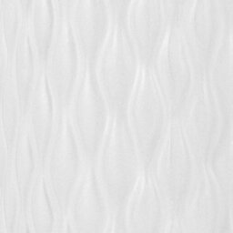 Beliani Decorative White Stoneware Bottle Vase 31 Cm - Textured Pattern, Satin-Like Finish - thumbnail 6