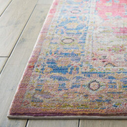 Traditional Rug, Stain-Resistant Floral Rug, Anti-Shed Rug, Persian Multi Rug For Bedroom, Living Room-160Cm X 229Cm - thumbnail 4