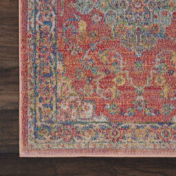 Traditional Rug, Stain-Resistant Floral Rug, Anti-Shed Rug, Persian Multi Rug For Bedroom, Living Room-160Cm X 229Cm - thumbnail 3