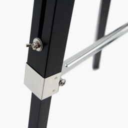 Pacific Lifestyle Silver And Black Tripod Floor Lamp - thumbnail 7