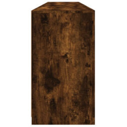 Berkfield Sideboard With Led Lights Smoked Oak 181.5X37X67 Cm - thumbnail 7