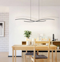 Urbn-Living Urbnliving Eglo 96Cm Warm White Led Hanging Ceiling Light Bar Fixture Fitting Bulb Included - thumbnail 8