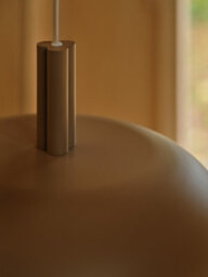 Nordlux Sandro Indoor Pendant Light Brown Metal E27 White Inner - Mains Powered, Ip20 - thumbnail 6