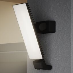 GoodHome Davern Awl1023-Ib Black Mains-Powered Cool White Outdoor Led Pir Floodlight 5000Lm - thumbnail 8
