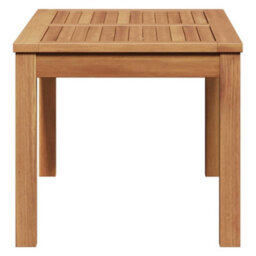 Walplus Garden Table Natural 95 X 45 X 40 Cm Solid Teak Wood - thumbnail 6