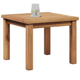 Berkfield Coffee Table Brown 45 X 45 X 36 Cm Solid Teak Wood - thumbnail 3