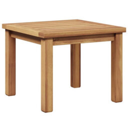 Berkfield Coffee Table Brown 45 X 45 X 36 Cm Solid Teak Wood - thumbnail 7