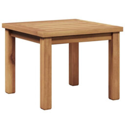 Berkfield Coffee Table Brown 45 X 45 X 36 Cm Solid Teak Wood - thumbnail 2