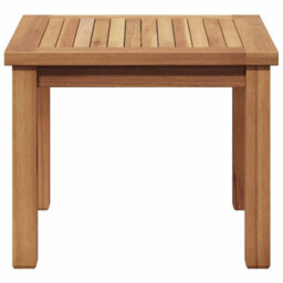Berkfield Coffee Table Brown 45 X 45 X 36 Cm Solid Teak Wood - thumbnail 6