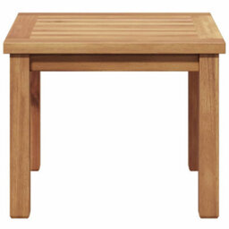Berkfield Coffee Table Brown 45 X 45 X 36 Cm Solid Teak Wood - thumbnail 5