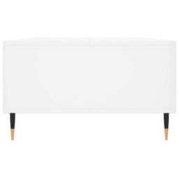Berkfield Sturdy Coffee Table High Gloss White 104X60X35 Cm Engineered Wood - thumbnail 7