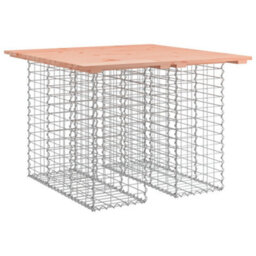 Berkfield Garden Bench Gabion Design 100X102X72 Cm Solid Wood Douglas - thumbnail 2