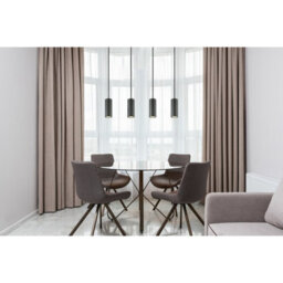 Luminosa Lighting Luminosa James Bar Pendant Ceiling Light Grey Matt 4X Gu10 - thumbnail 6