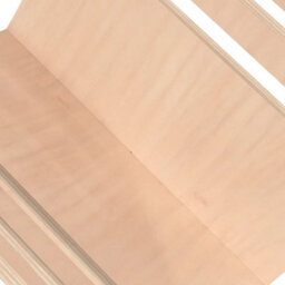 Berkfield Wooden Magazine Rack Floor Standing Natural - thumbnail 9