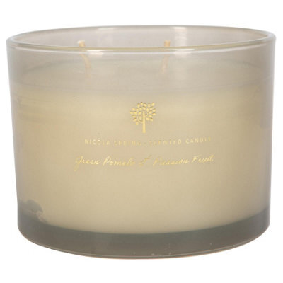 Nicola Spring Green Pomelo & Passion Fruit Scented Candle 350G 38H Natural Double Wick Soy Wax Aromatherapy Candle Home Fragrance - image 1