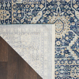 Lustrous Weave Luw03 Blue Rug By Nourison-117Cm X 178Cm - thumbnail 7