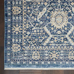 Lustrous Weave Luw03 Blue Rug By Nourison-117Cm X 178Cm - thumbnail 4