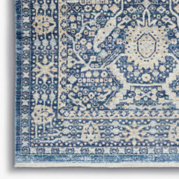 Lustrous Weave Luw03 Blue Rug By Nourison-117Cm X 178Cm - thumbnail 5
