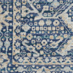 Lustrous Weave Luw03 Blue Rug By Nourison-117Cm X 178Cm - thumbnail 8