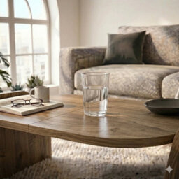 Decorotika Monde 89Cm Coffee Table Walnut - thumbnail 3