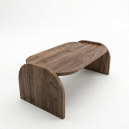Decorotika Monde 89Cm Coffee Table Walnut - thumbnail 5