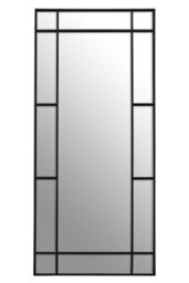 Orsina Tiana Floor Standing Mirror Black Frame