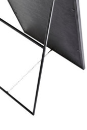 Orsina Tiana Floor Standing Mirror Black Frame - thumbnail 5