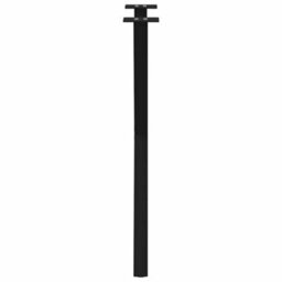 Berkfield Modern Dining Table Legs X-Shaped 2 Pcs Black 50X(72-73) Cm Steel - thumbnail 6
