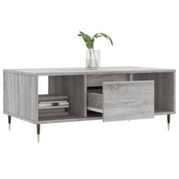 Berkfield Coffee Table Grey Sonoma 90X50X36.5 Cm Engineered Wood - thumbnail 4