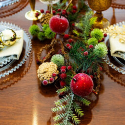 Dibor Country Hedgerow Xmas Table Decoration Christmas Garland 1.8M - thumbnail 3