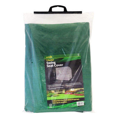Heavy-Duty Waterproof Swing Seat Cover, Hammock Protector With Zipped Front And Woven Polyethylene Material - image 1