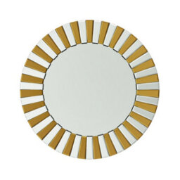 Artloge 60Cm Modern Glam Circular Sunburst Wall Mirror Round 3D Accent Mirror Home Art Decor - thumbnail 8