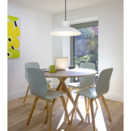 Luminosa Lighting Luminosa Rocha Dome Pendant Ceiling Light Matt White Led 3000/4000/6000K - thumbnail 6