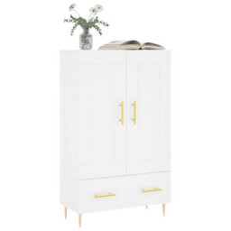 Berkfield Highboard White 69.5X31X115 Cm Engineered Wood - thumbnail 3