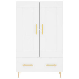 Berkfield Highboard White 69.5X31X115 Cm Engineered Wood - thumbnail 5