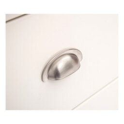 Cabinet Bits Lovere 4 Drawer Chest Of Drawers Chrome Cup Handle - thumbnail 6