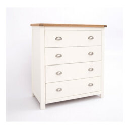 Cabinet Bits Lovere 4 Drawer Chest Of Drawers Chrome Cup Handle - thumbnail 2