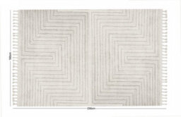 Esselle Home Arctic Maze Natural / Grey 160 X 230Cm Rug - thumbnail 5