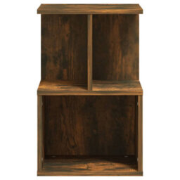 Berkfield Bedside Cabinets 2 Pcs Smoked Oak 35X35X55 Cm Engineered Wood - thumbnail 6