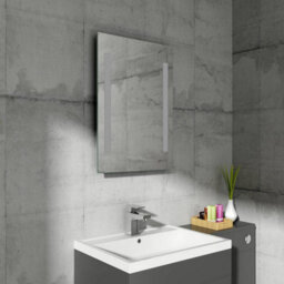 Rinse Bathrooms Illuminated Led Bathroom Mirror 700 X 500mm With Demister Ip44 - thumbnail 2
