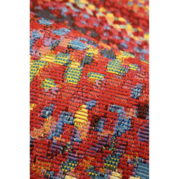 Melrose Tropical Multicoloured Border Design Area Round Rug Mat 135X135Cm - thumbnail 2