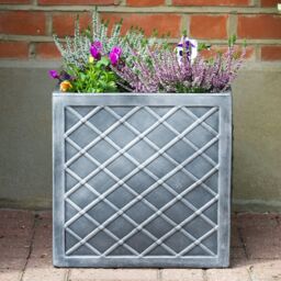 Sankey Large Lazio Square Plastic Planter(W)39.5Cm - thumbnail 3