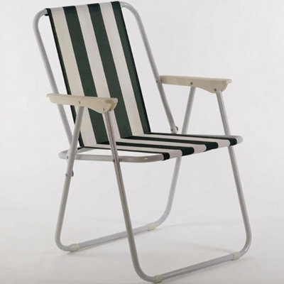 Folding Camping Chair Portable Picnic Fishing Beach Outdoor Seat - image 1