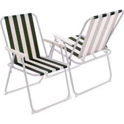 Folding Camping Chair Portable Picnic Fishing Beach Outdoor Seat - thumbnail 2