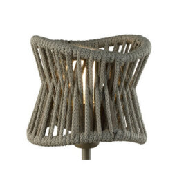 Luminosa Lighting Luminosa Polinesia 19Cm Table Lamp, 1 X E27, Ip20, Beige Oscu - thumbnail 9