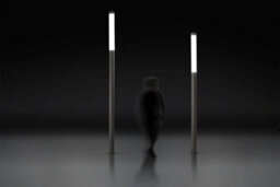 Luminosa Lighting Luminosa Lyon Outdoor Bollard Urban Grey 181Cm - thumbnail 2