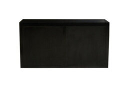 Buttercup Farm Sarter Seven Drawer Chest - Mango Wood - L43 X W145 X H77 Cm - Black/gold - thumbnail 6