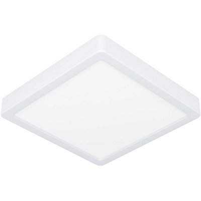 Loops Modern White Square Led Ceiling Light - Stylish Indoor Illumination For Any Room - image 1